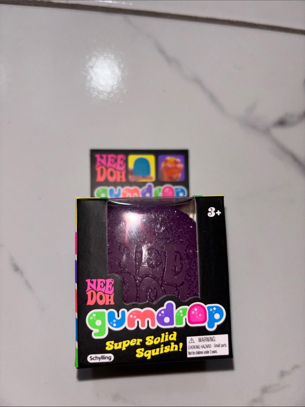 Nee Doh Gumdrop Purple Squish